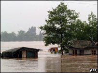 چین میں سیلاب