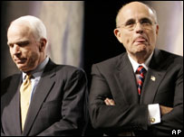 John McCain và Rudolph Giuliani