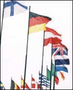 International flags
