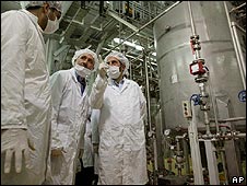 Iran nói chương trình hạt nhân của họ là vì mục đích hòa bình.