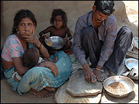 घसिया के आदिवासी