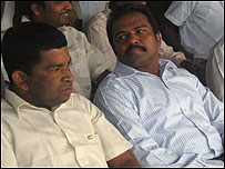 Pillayan (L) and Karuna