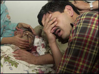 पीर हसामुद्दिन का शव 