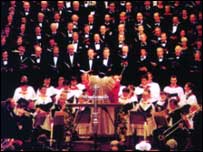 Choir in Gloucester Cathedral