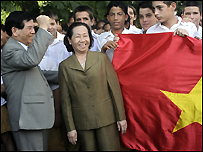 Vợ chồng Chủ tịch nước Nguyễn Minh Triết