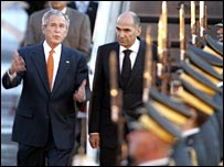 जॉर्ज बुश का यूरोपीय दौरा-2008