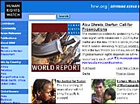 سايت اينترنتی گروه نظارت بر حقوق بشر