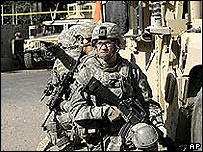 Soldados americanos no Iraque