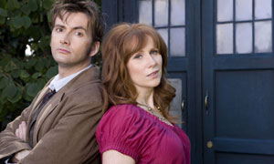Doctor Who series 4: David Tennant as The Doctor and Catherine Tate as Donna