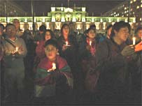 چِلی کے مقتول صدر کی سلوادور الیندے کی یاد میں ایک دعائیہ