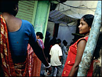 कोलकाता का सोनागाछी इलाक़ा