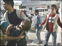 İsrail'in Kasım 2006'daki operasyonlarında yaralananlar