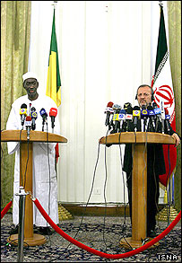 وزيران امورخارجه ايران و مالی