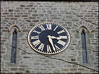Christ Church clock 