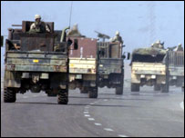 نيروهای آمريکايی در حومه فلوجه