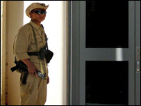 پيمانکار آمريکایی در بغداد 