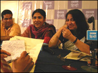 रेहान फ़ज़ल, सीमा चिश्ती और अचला शर्मा