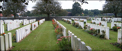 Gommecourt New Wood Cemetery, France