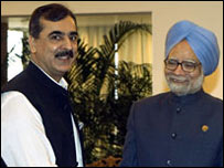 منموہن سنگھ  اور یوسف رضا گیلانی