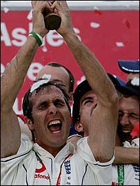 ایشز میں برطانوی کرکٹ ٹیم کی فتح 