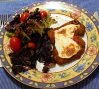 Milanesas a la Napolitana