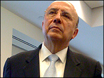 O presidente do Banco Central, Henrique Meirelles, em NY (Foto: Camila Viegas-Lee)