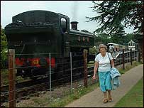 Sheringham train station.