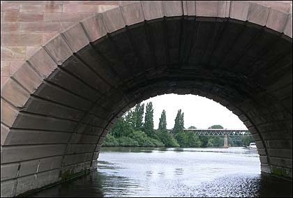 Boating on the River Severn, Worcester