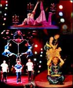 Performers in the Chinese State Circus 