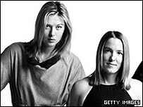 ژوستین انن و ماریا شاراپووا