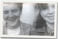 Aled ac Eleri ugain mlynedd yn ôl