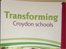 transforming education poster