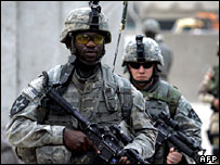 سرباز آمريکايی در عراق