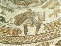 Replica Roman mosaic