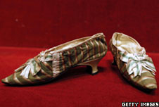 A pair of Marie Antoinette's slippers