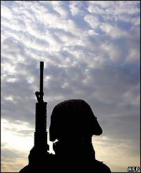 Bağdat'ta ABD askeri