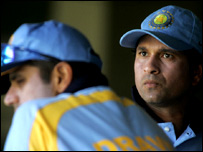 द्रविड़ और सचिन तेंदुलकर