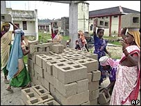 सुनामी प्रभावित क्षेत्र