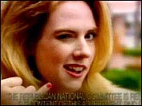 Propaganda satirizando o candidato democrata Harold Ford Jr