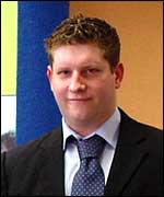 Business idea finalist Adam Smith