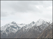 सियाचिन की पहाड़ियाँ