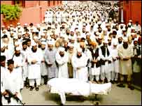 مفتی جمیل کی نماز جنازہ