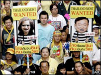 Biểu tình tại Bangkok