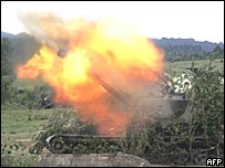  جورجیا میں لڑائی(فائل فوٹو)