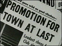 Headlines in the Swindon Echo in 1963