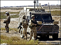 Soldados britânicos no Iraque