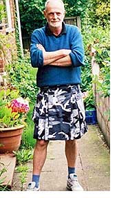 Tim in his kilt