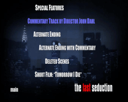 The Last Seduction DVD