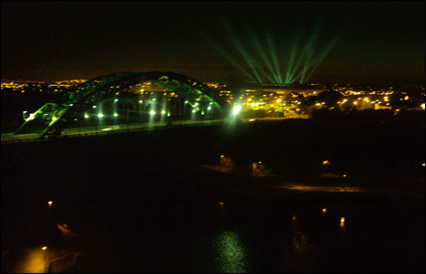 Wearmouth bridge and the Stadium of Light