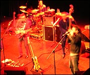 Richard and Clive at the Lowry (pic: Rick & Mindy)